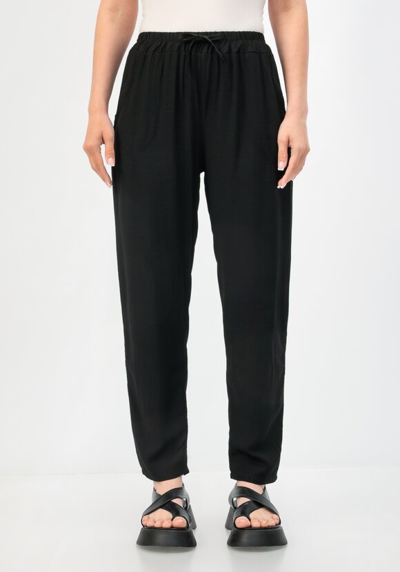 Брюки на кулиске свободного кроя шир.  580, рис. 22