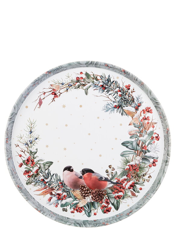 Поднос сервировочный Снегири, 3шт шир.  580, рис. 2