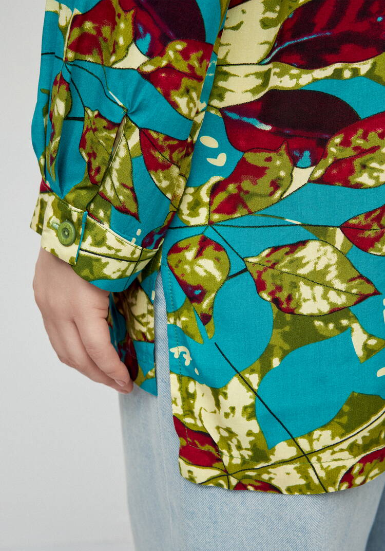 Блуза Калейдоскоп лепестков шир.  750, рис. 29