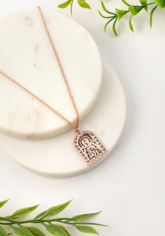 Нательная икона Матрона Московская шир.  580, рис. 5