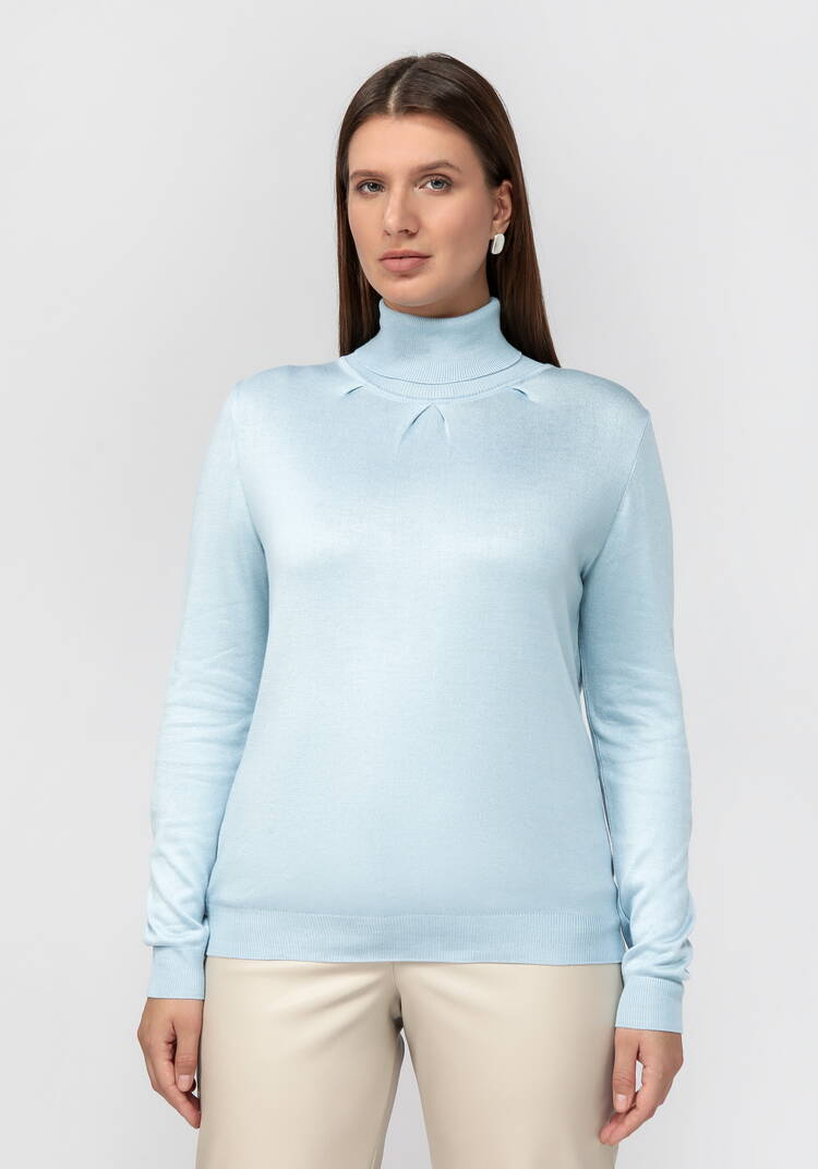 Водолазка с защипами у горловины шир.  750, рис. 43