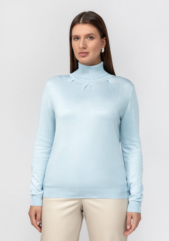 Водолазка с защипами у горловины шир.  580, рис. 43