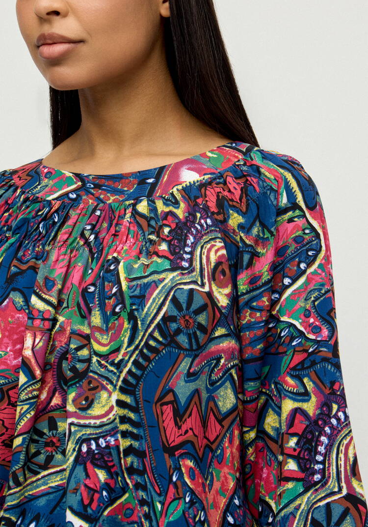 Блуза Мозайка нежности шир.  750, рис. 13