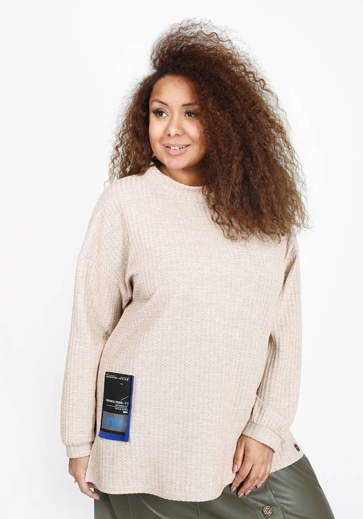 Джемпер фактурный с нашивкой шир.  750, рис. 5