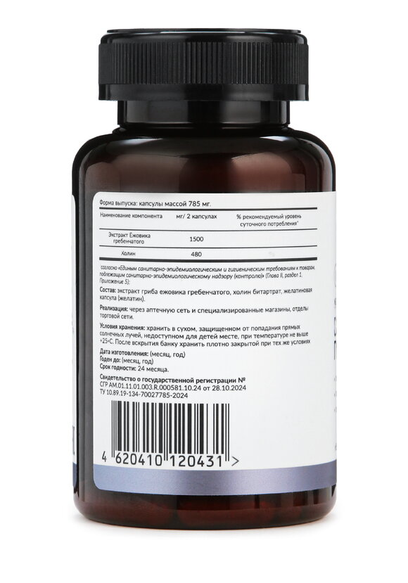 Ежовик для мозговой активости, 2 шт. шир.  580, рис. 3