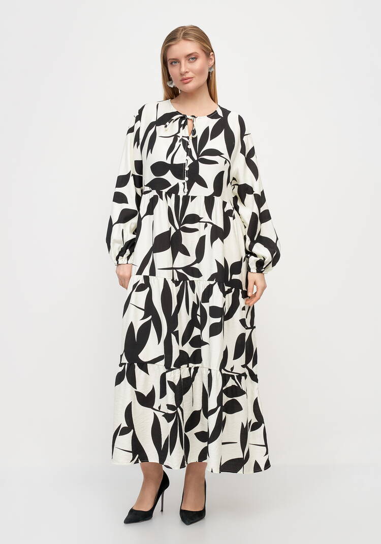 Платье Элегантный штрих шир.  750, рис. 4