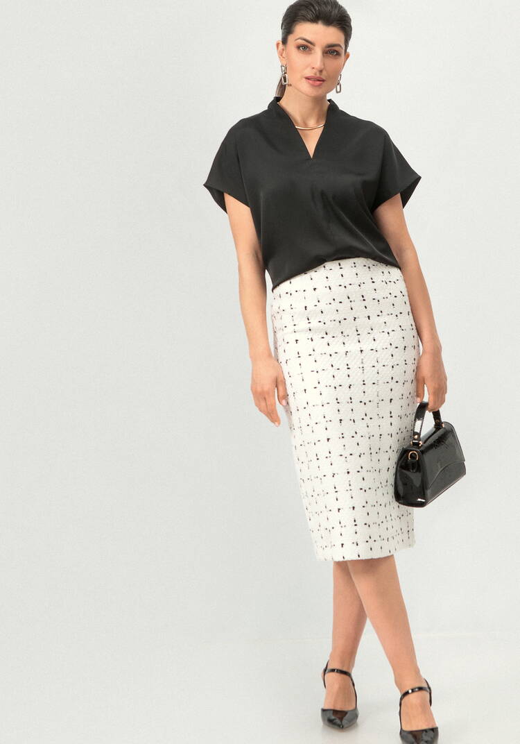 Юбка классическая миди шир.  750, рис. 7