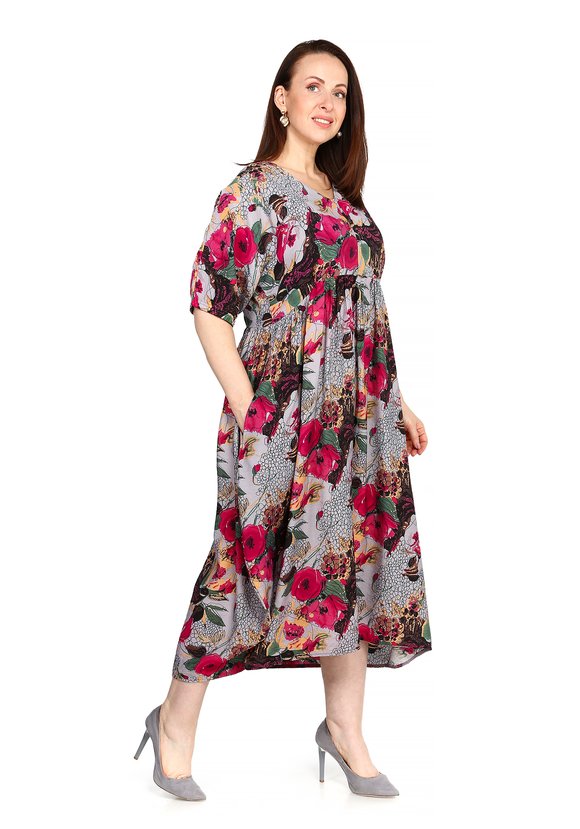 Платье Важный День шир.  580, рис. 2