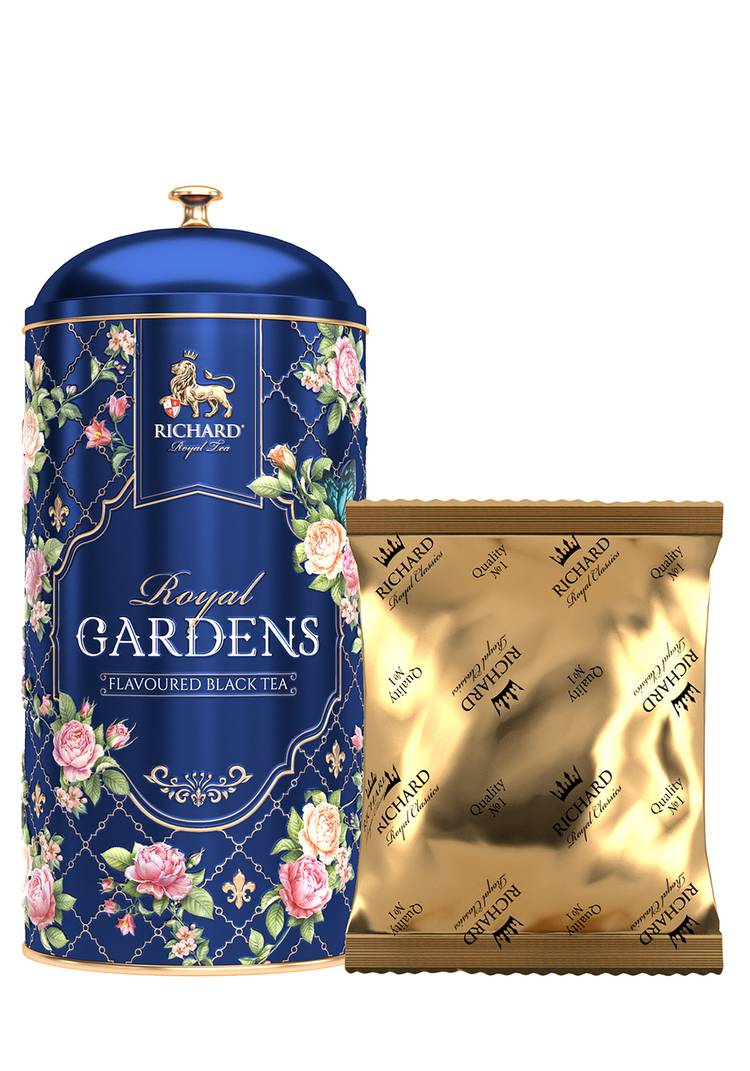 Чай в подарочной упаковке Королевские сады шир.  750, рис. 1