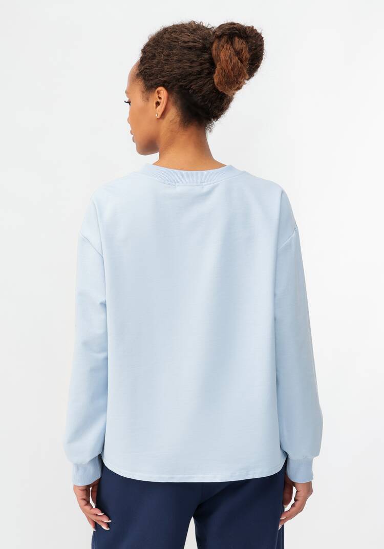 Свитшот с кулиской на талии шир.  750, рис. 9