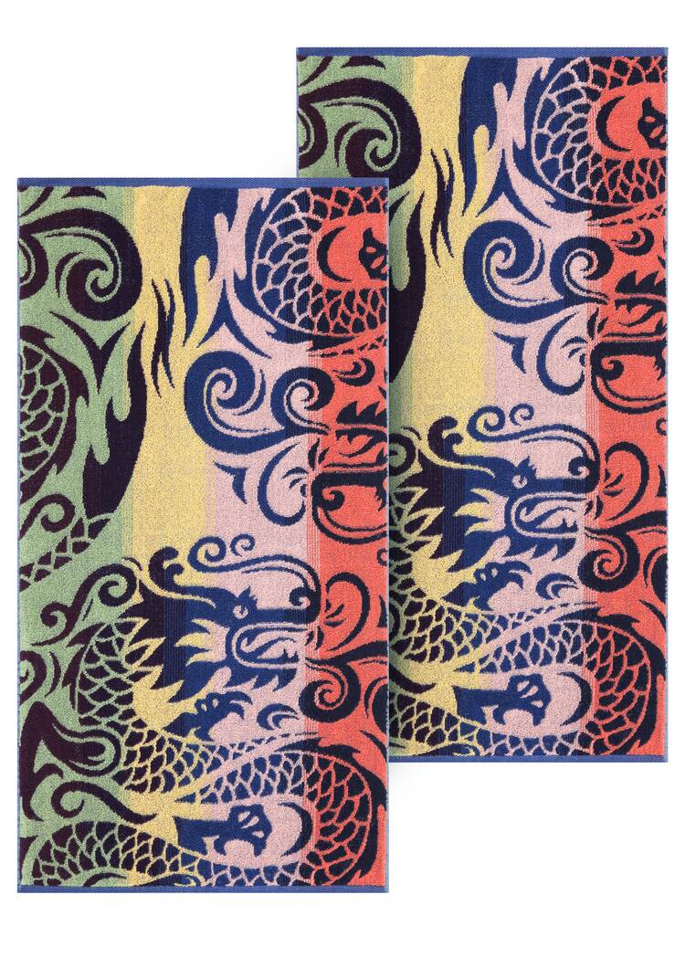 Комплект полотенец Восточный дракон, 2 шт. шир.  750, рис. 1
