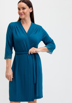 Пеньюар с кружевом