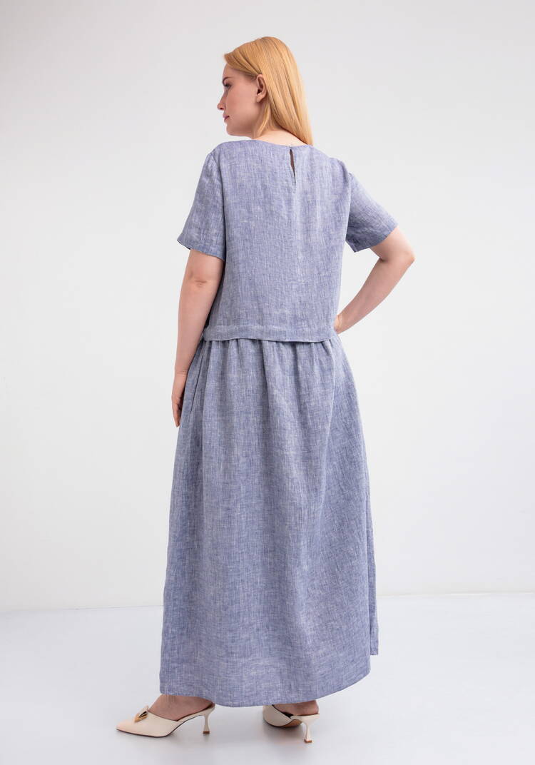 Платье Виталина шир.  750, рис. 3