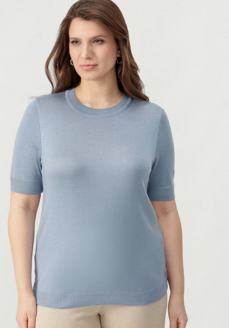 Джемпер с рукавами 3/4 шир.  750, рис. 39