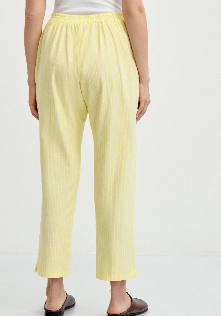 Брюки зауженные в полоску шир.  750, рис. 12