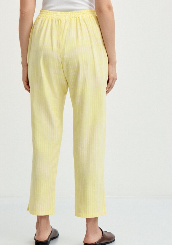 Брюки зауженные в полоску шир.  580, рис. 12