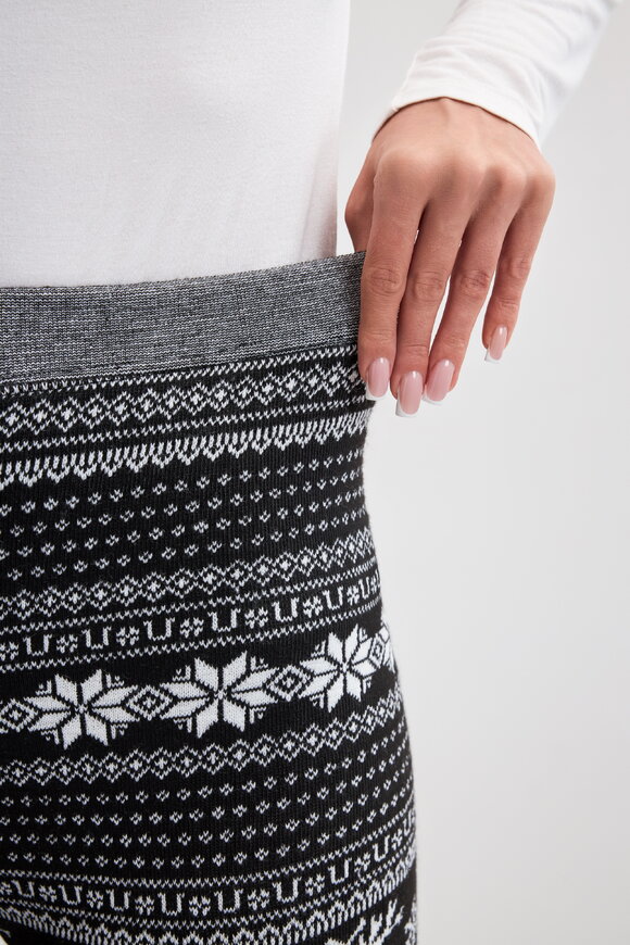 Лосины с принтом утепленные на меху шир.  580, рис. 11