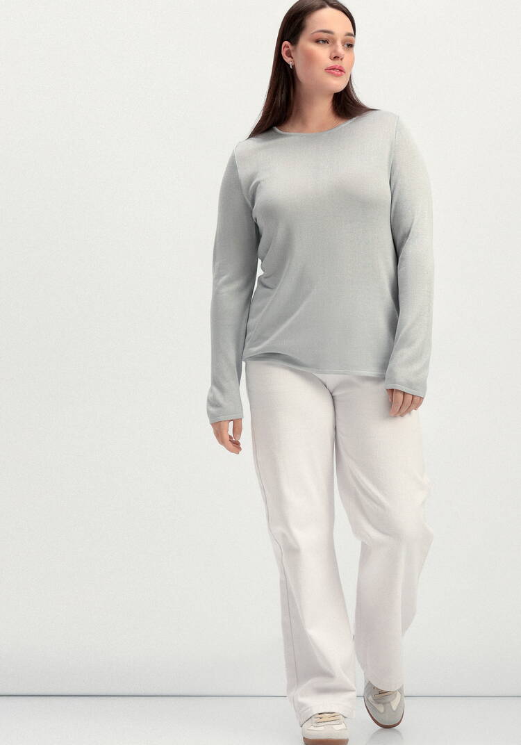 Джемпер базовый удлиненный шир.  750, рис. 7