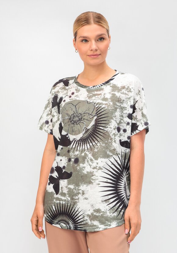 Футболка со стразами Мелисса шир.  580, рис. 29