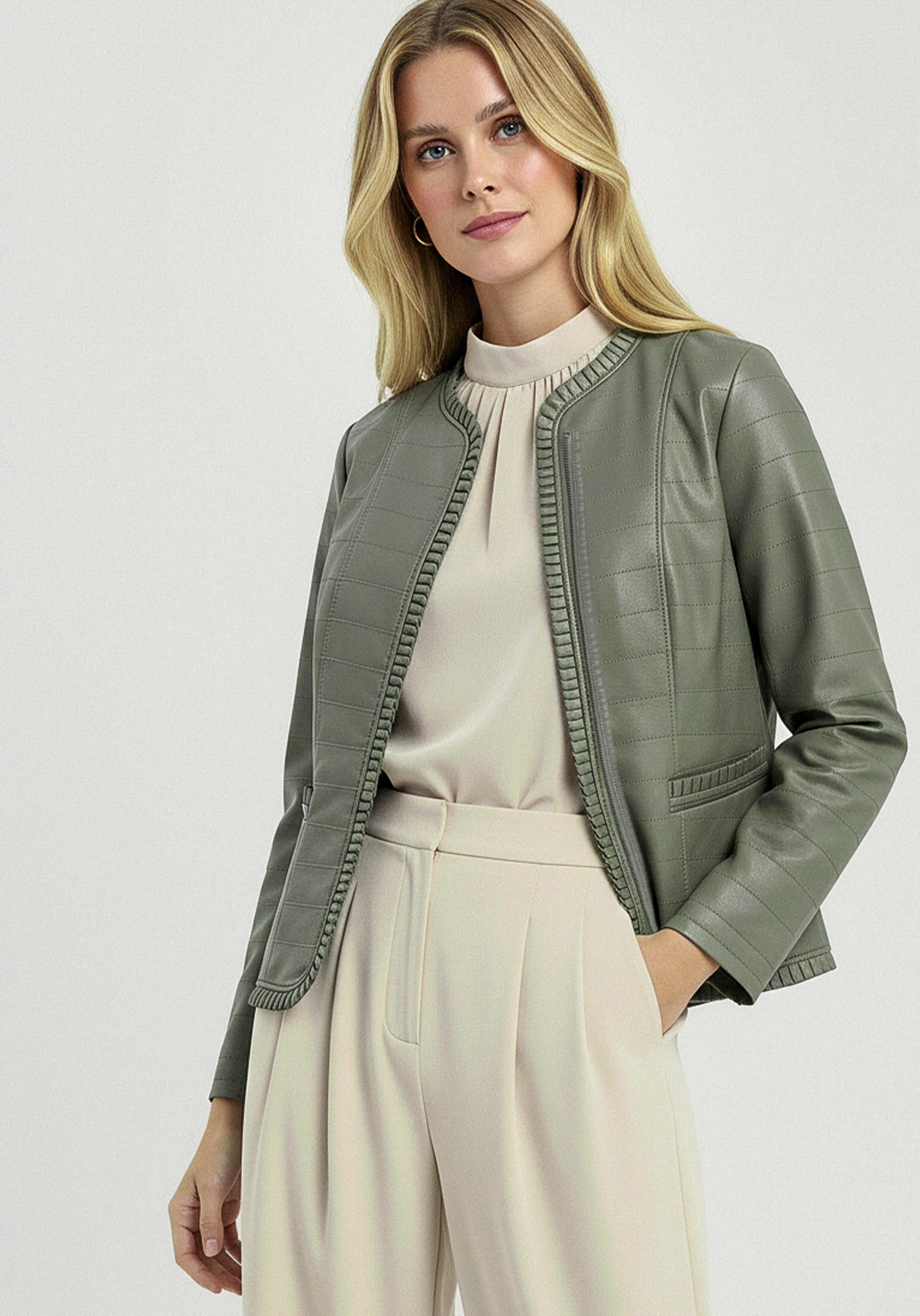 Куртка из премиум экокожи quotАнабель quot 6999₽