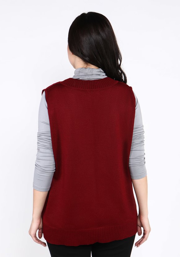 Жилет классический с V-образным вырезом шир.  580, рис. 11