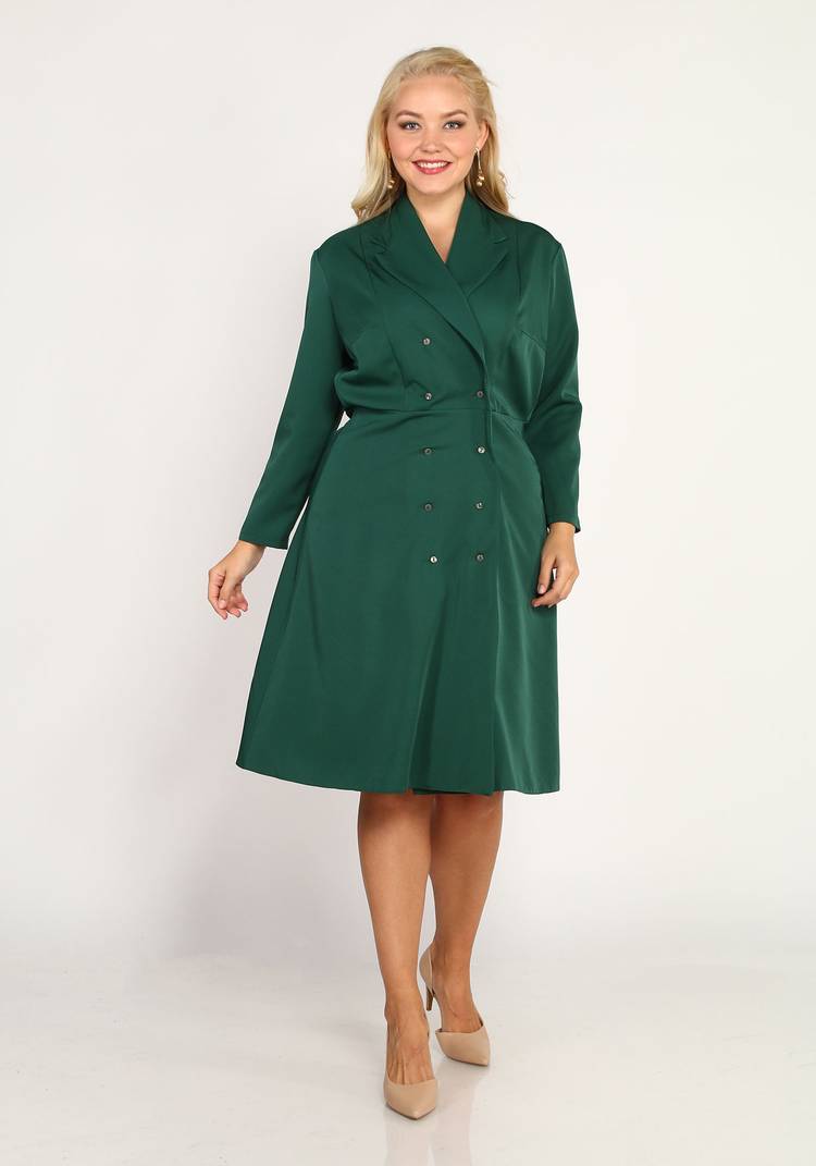 Платье на запах с лацканами шир.  750, рис. 4