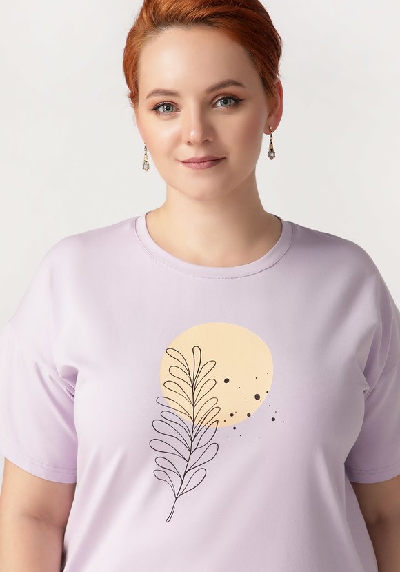 Футболка Базовая красота шир.  580, рис. 11