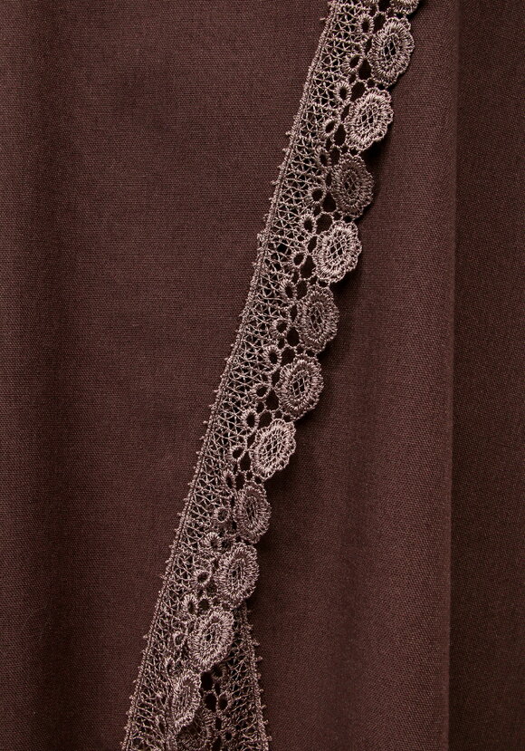 Туника из льна с кружевом Инга шир.  580, рис. 15