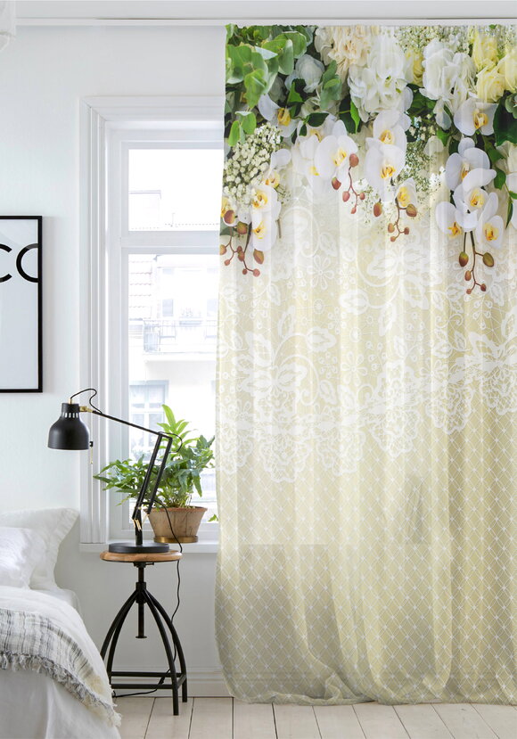 Фотоштора Орхидея шир.  580, рис. 1