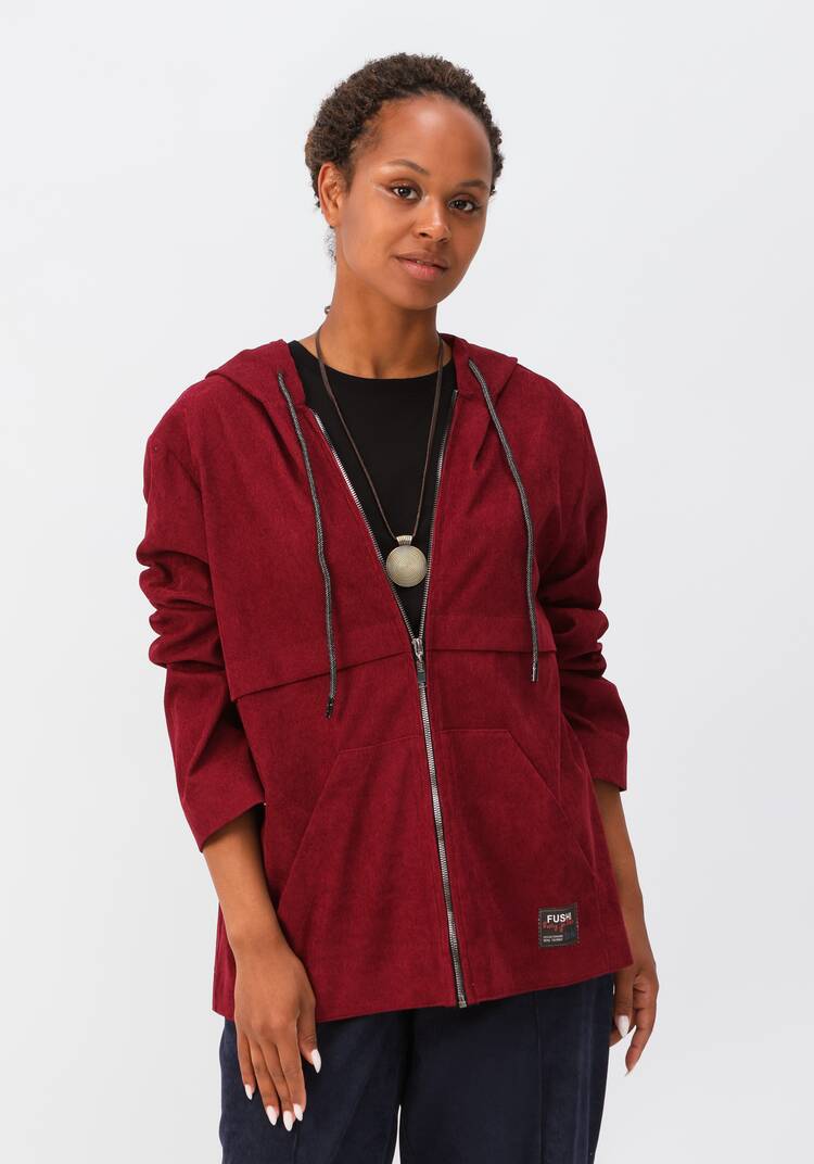 Куртка вельветовая с капюшоном шир.  750, рис. 35