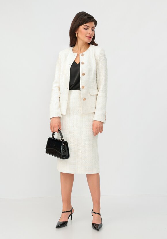 Юбка миди классическая шир.  580, рис. 28