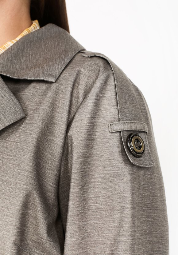 Тренч на кулиске из ткани с пропиткой шир.  580, рис. 8