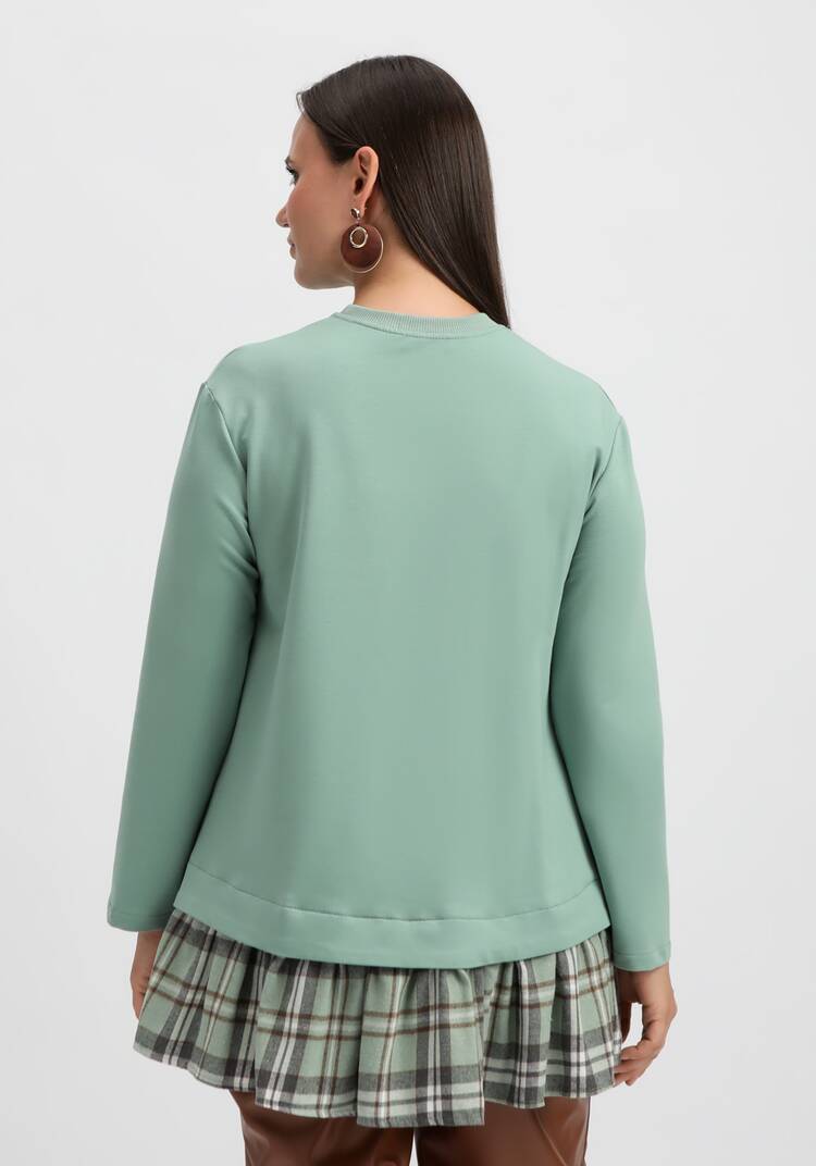 Туника многослойная свободного кроя шир.  750, рис. 3