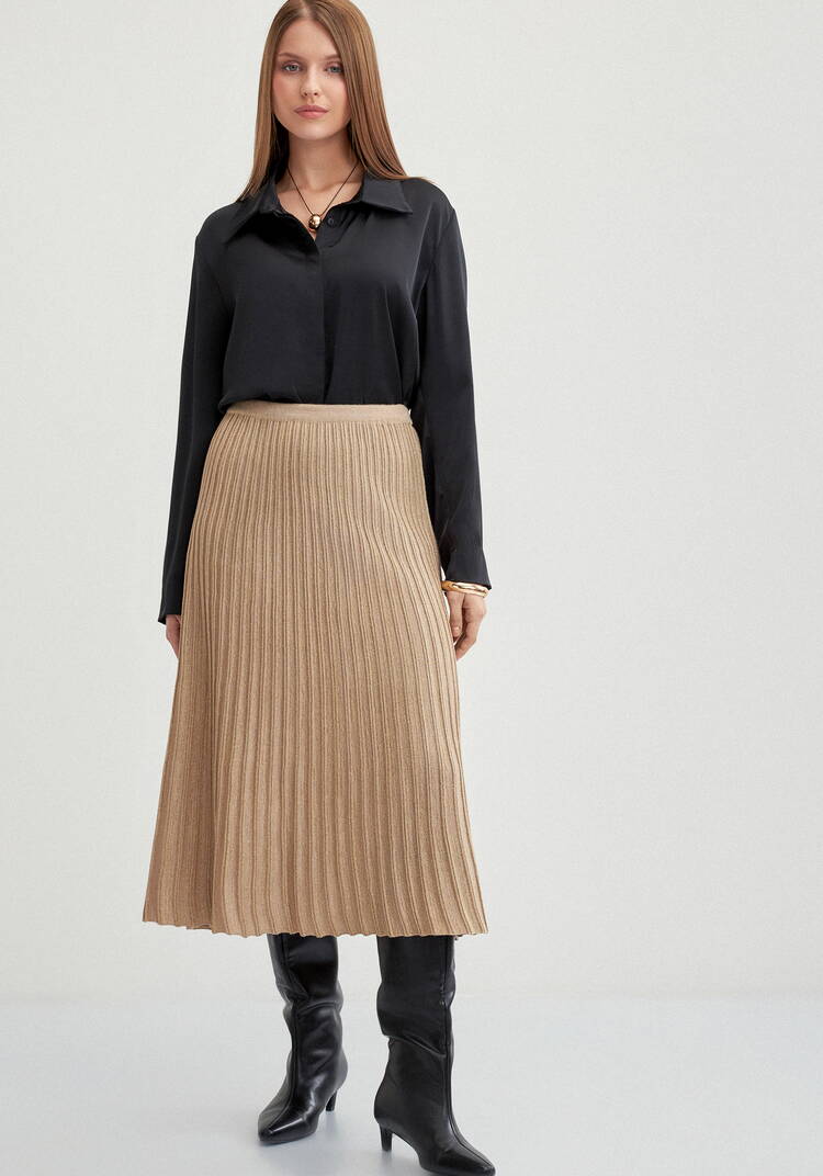 Юбка миди с метанитью шир.  750, рис. 33