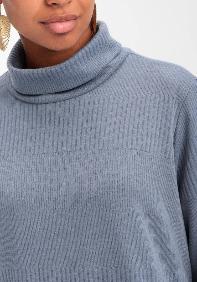 Платье из трикотажной ткани с кулиской шир.  750, рис. 28