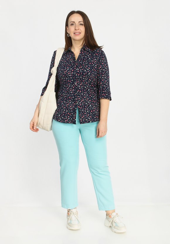 Блуза Чудесная встреча шир.  580, рис. 9