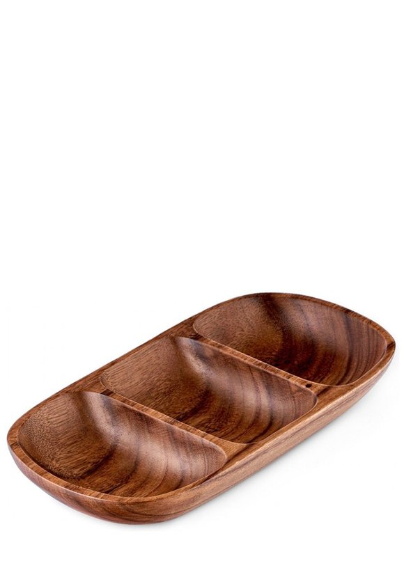 WALMER Блюдо овальное ORGANIC, 3 отделения шир.  580, рис. 1