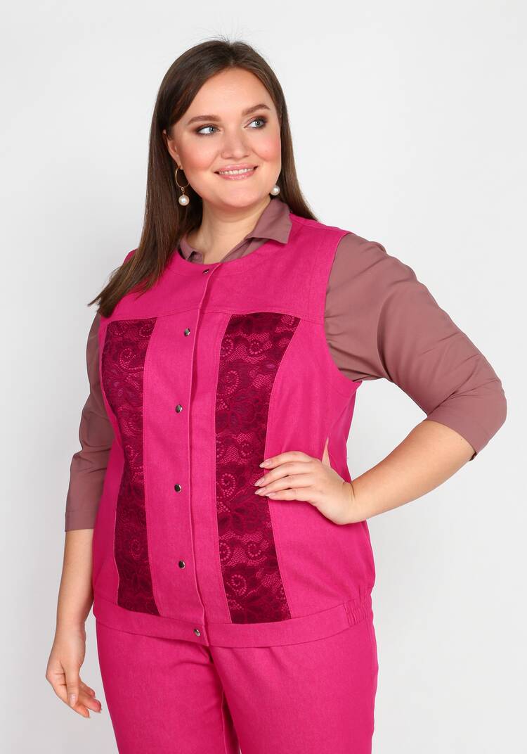 Жилет Изящная Дама шир.  750, рис. 5