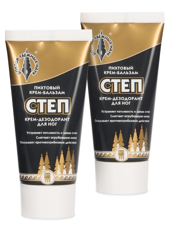 Крем-дезодорант для ног Степ, 2 шт. шир.  580, рис. 1