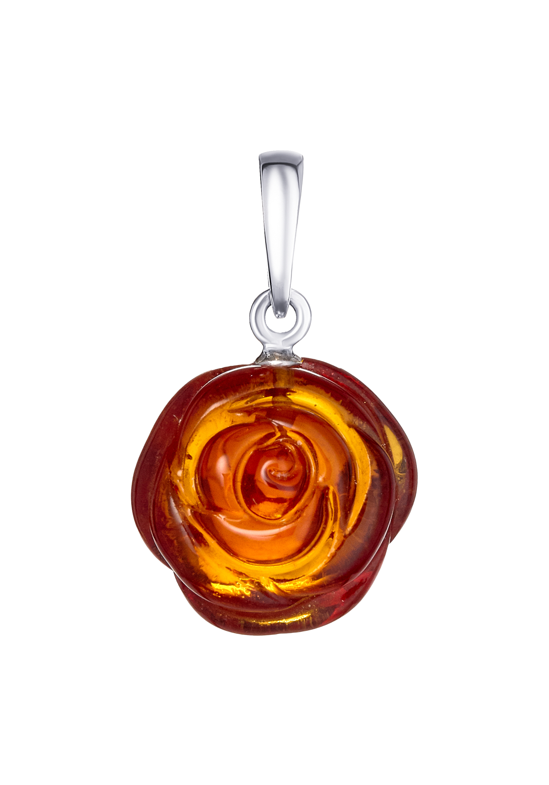 Подвеска "Изящная роза"