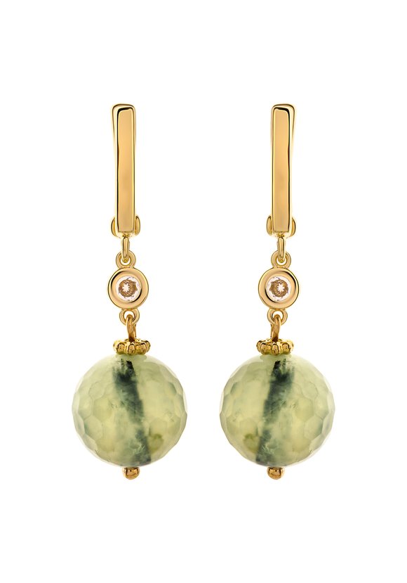 Серьги Золото лесной феи шир.  580, рис. 1