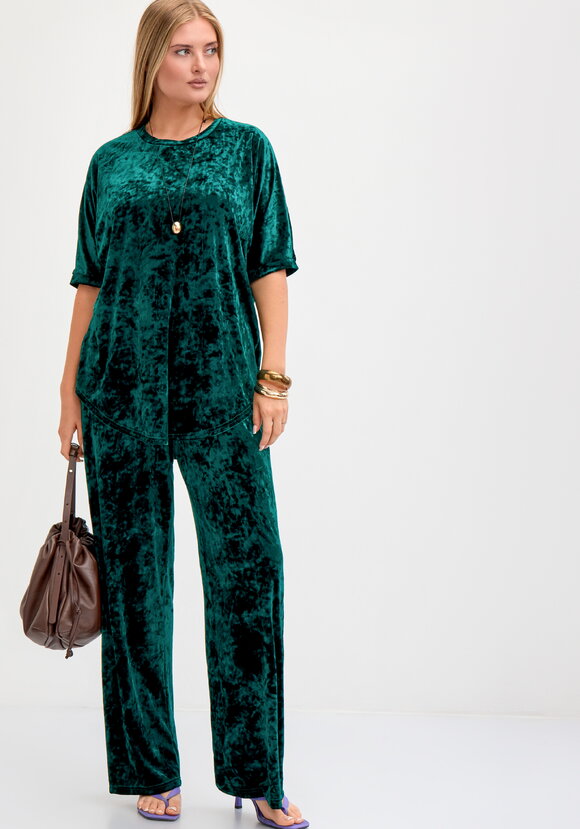 Костюм блуза с брюками Анфиса шир.  580, рис. 8