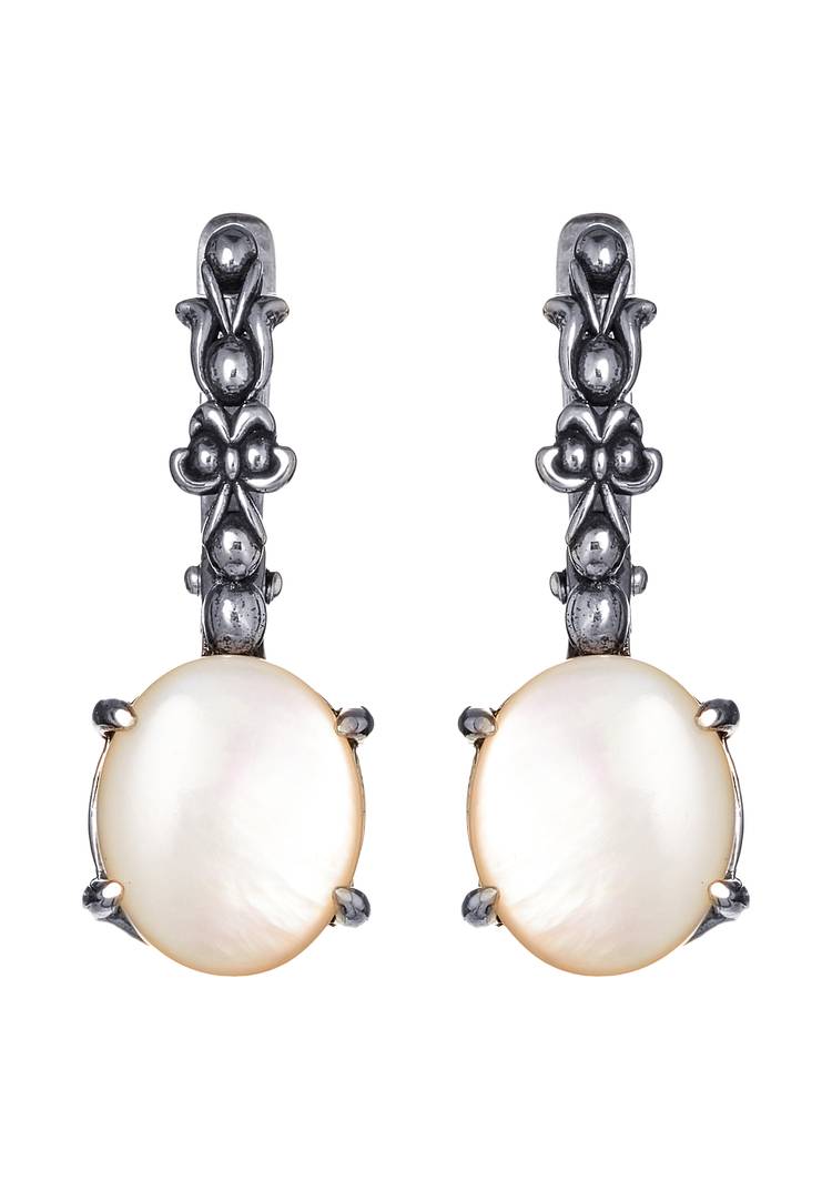 Серьги Спящая Красавица шир.  750, рис. 1