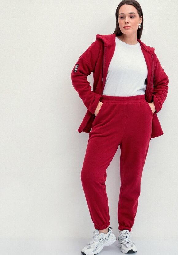 Брюки из флиса на резинке шир.  580, рис. 21