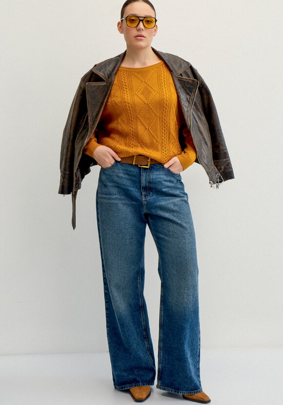 Джемпер женский свободного облегания шир.  580, рис. 13