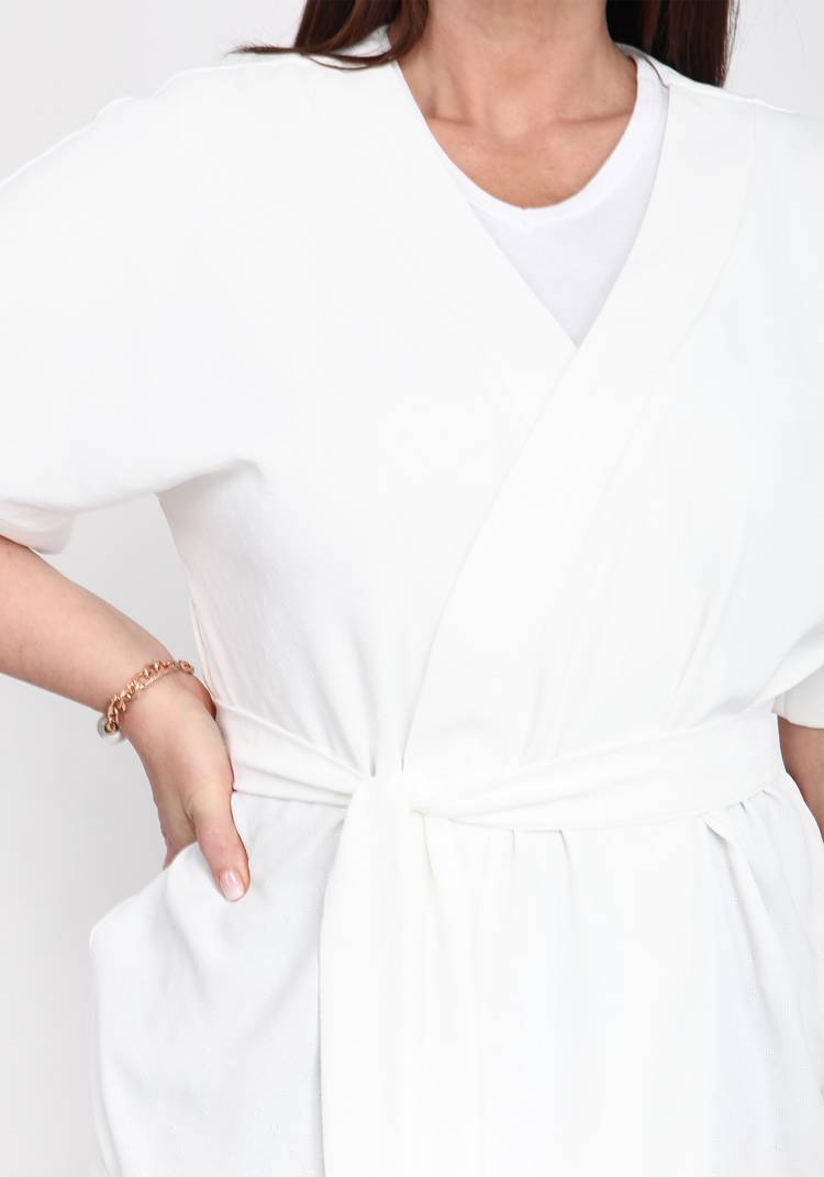 Блуза-кимоно с поясом шир.  750, рис. 8