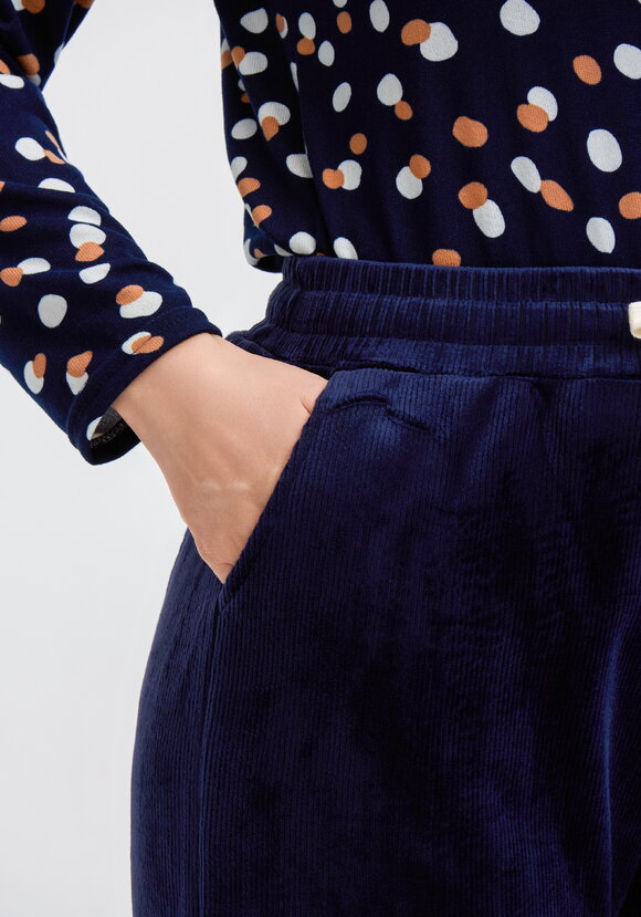 Брюки вельветовые утепленные шир.  580, рис. 23