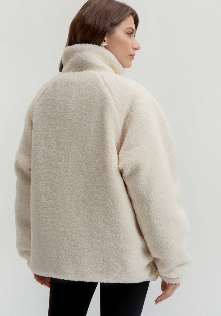 Двусторонняя куртка с высоким воротом шир.  750, рис. 10