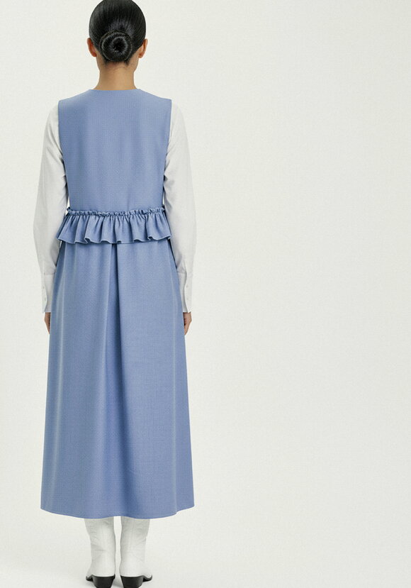 Сарафан с рюшей на спинке шир.  580, рис. 3