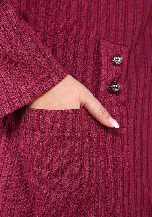 Кардиган асимметричного кроя с брошью шир.  580, рис. 4